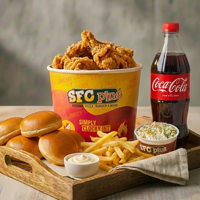 16 Pcs Mega Crunch Bucket