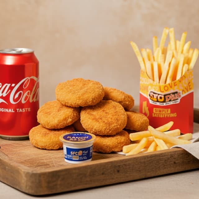 10pcs Nuggets Meal