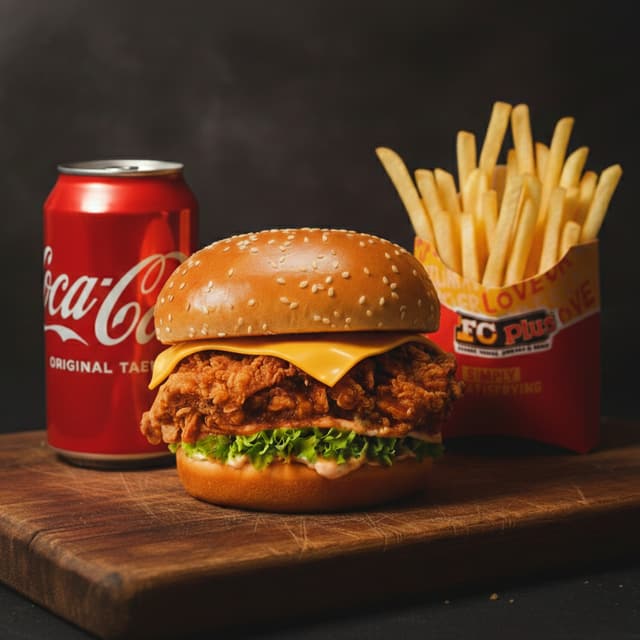 Buffalo Chicken Sando Meal