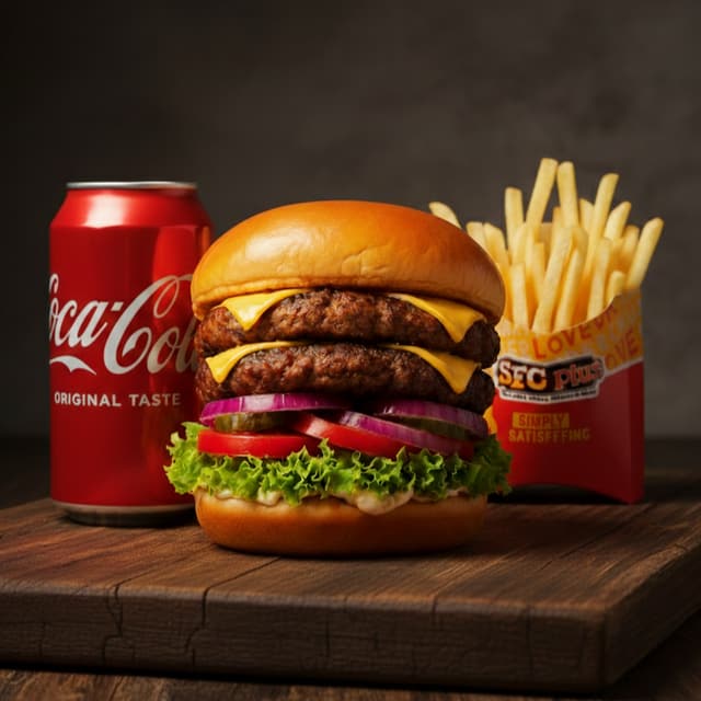 Double Cheeseburger Meal