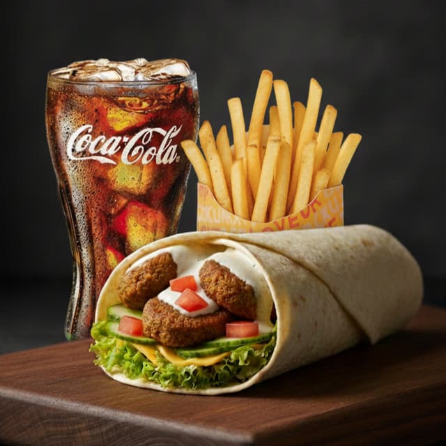 Falafel Wrapster Meal