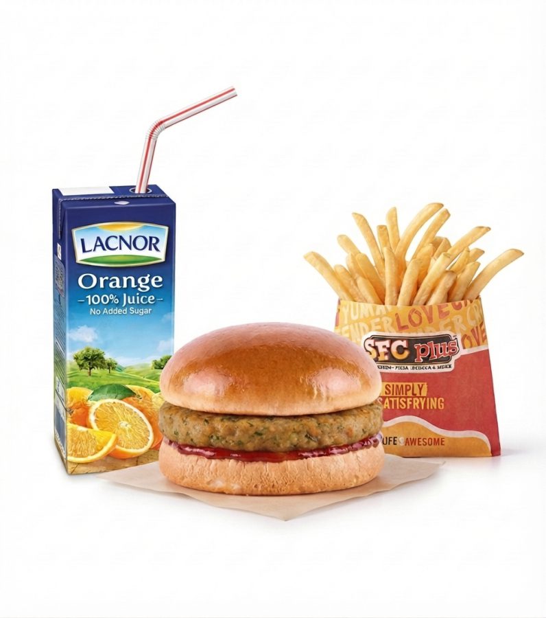 Junior Veg. Burger Meal